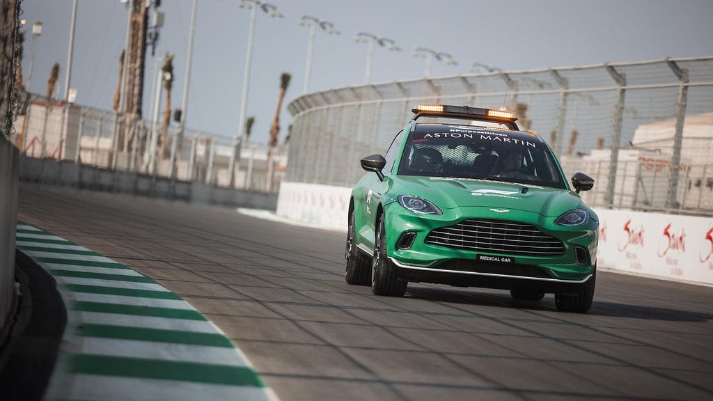 Tältä näyttää Saudi-Arabiassa käytössä oleva turva-auto.