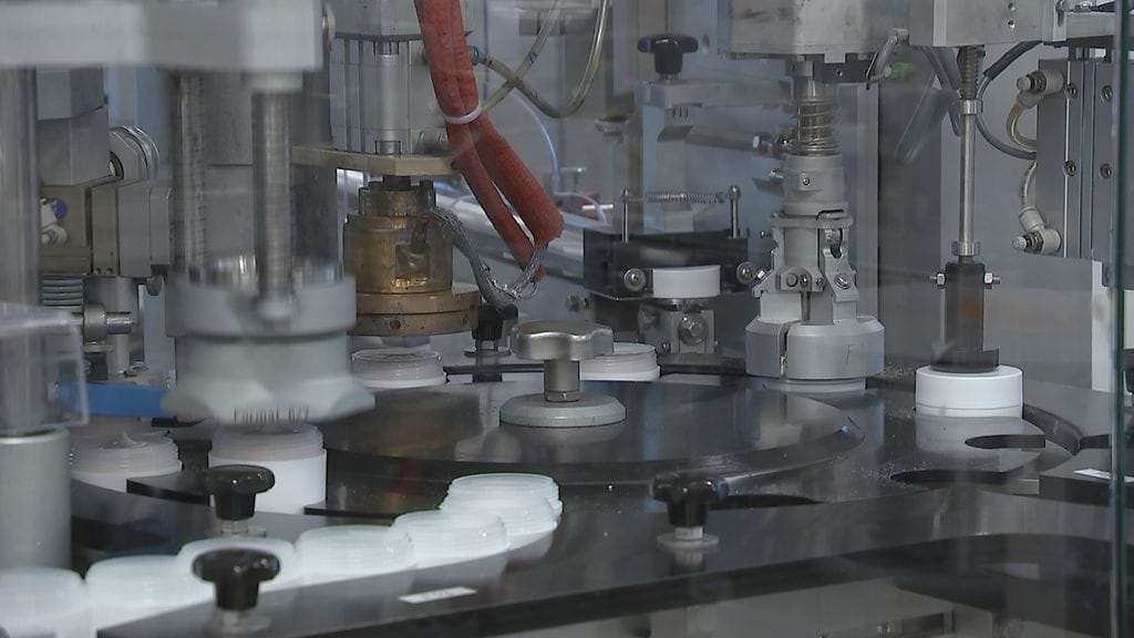 Lumene, Espoo, tehdas