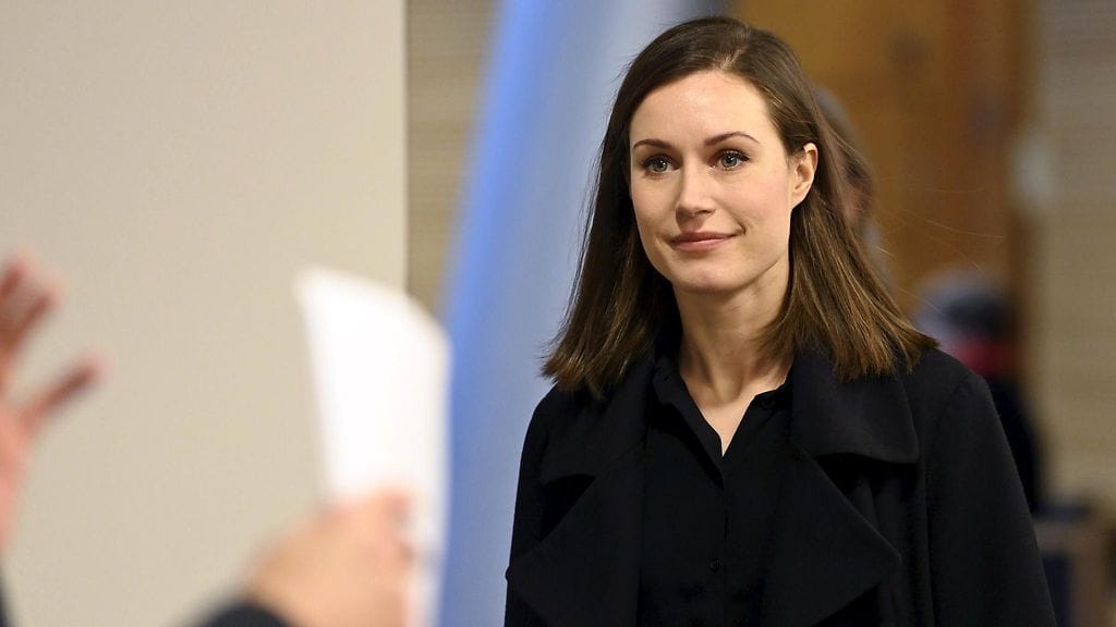 Pääministeri Marinin mukaan ilmastonmuutos on sekä iso haaste että mahdollisuus.