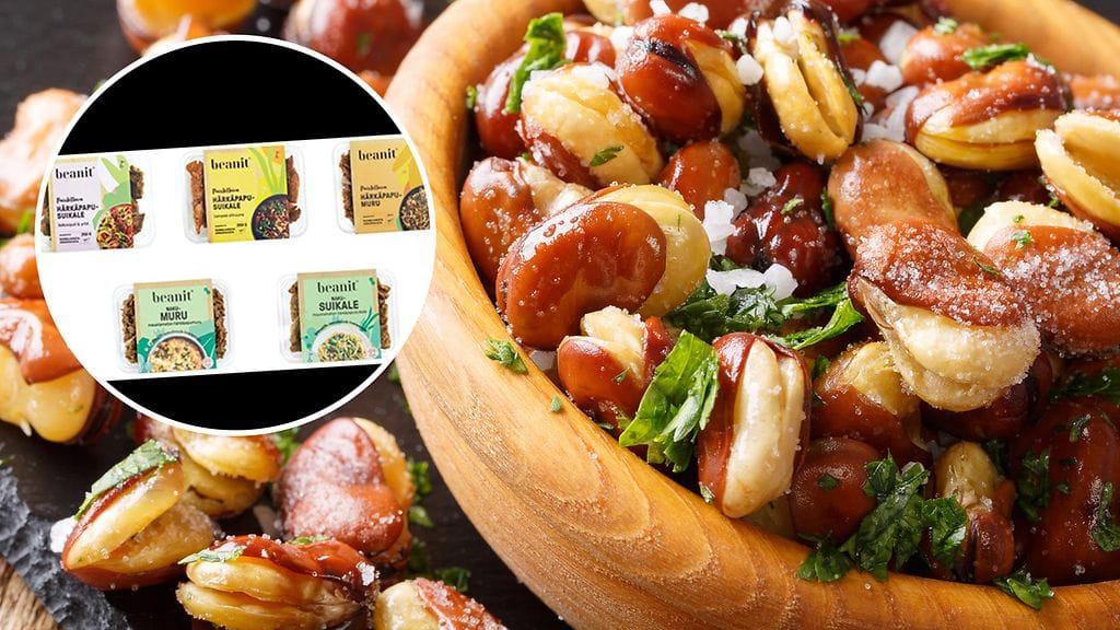 Härkäpaputuotteita vedetään myynnistä. Taustalla kuvituskuva.