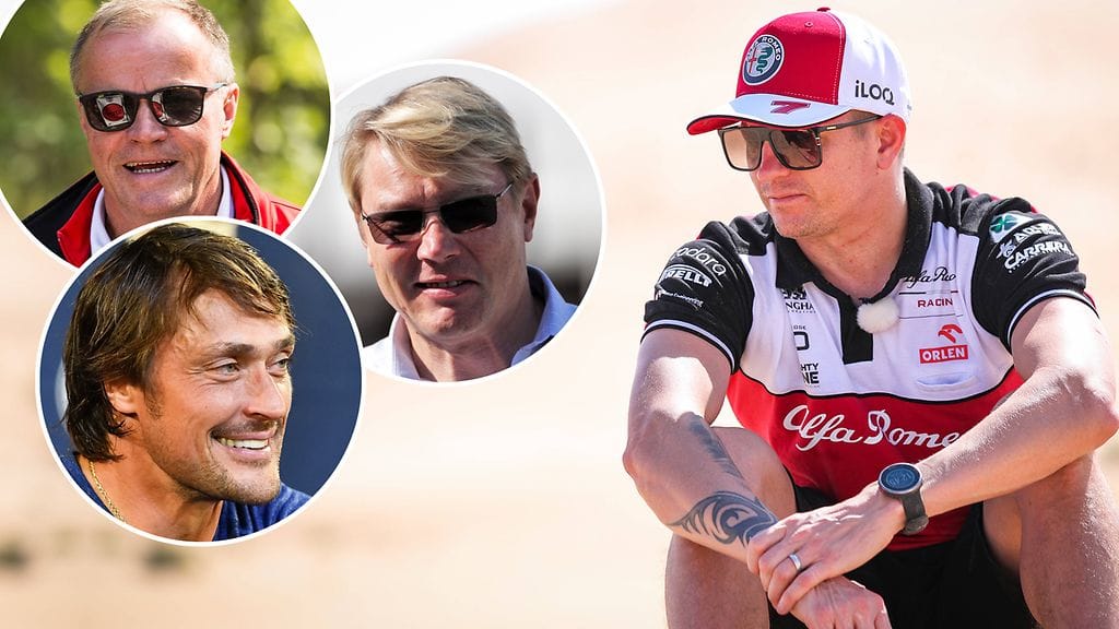 F1-uransa päättävä Kimi Räikkönen sai onnitteluja kuuluisilta suomalaisilta.