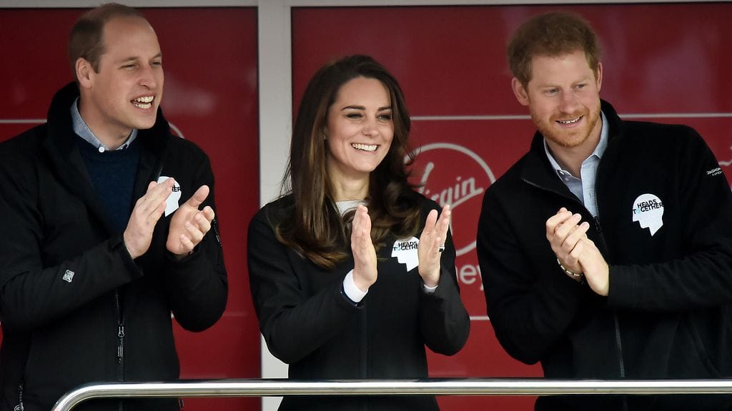 William, Catherine. Harry