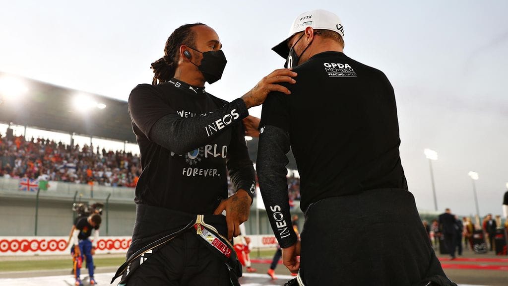 Lewis Hamilton ja Valtteri Bottas ovat olleet tallitovereita viiden vuoden ajan.
