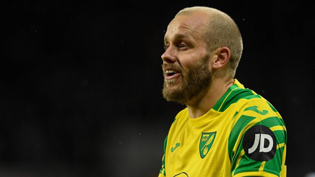 Teemu Pukki jäi maaleitta Manchester Unitedia vastaan.