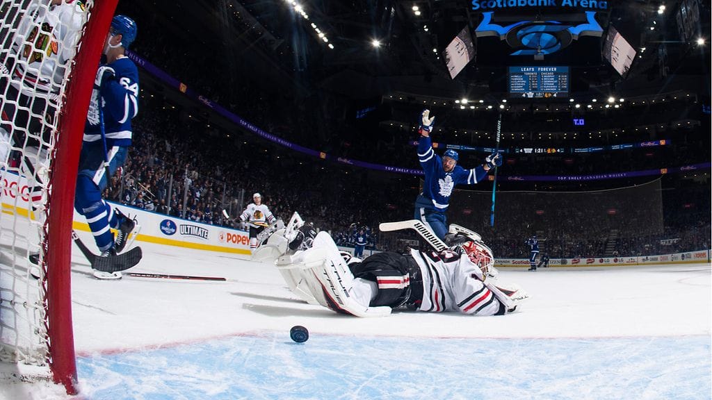 Kevin Lankisella oli synkkä ilta NHL:ssä.