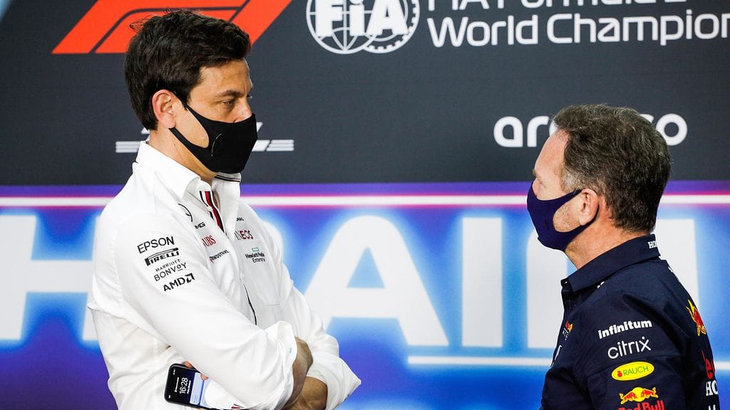 Toto Wolff ja Christian Horner ovat olleet napit vastakkain.