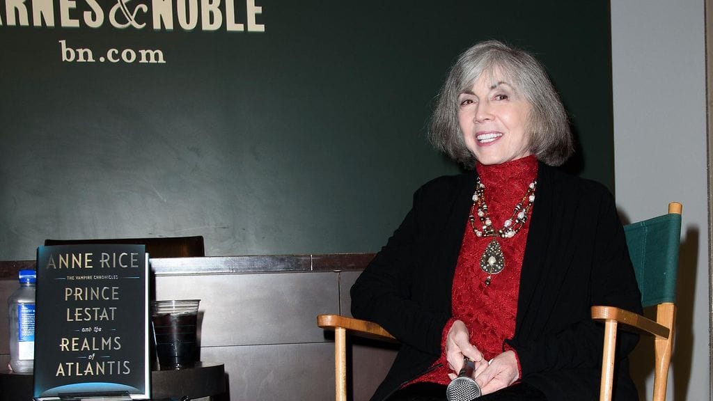 Kirjailija Anne Rice on menehtynyt 80 vuoden iässä.