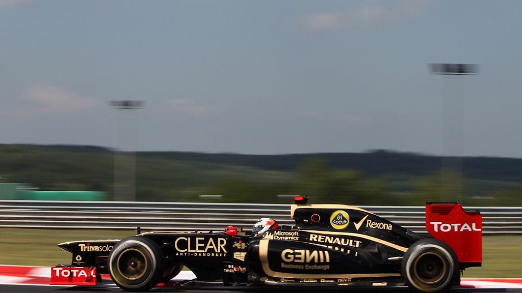 Kimi Räikkönen Unkarissa