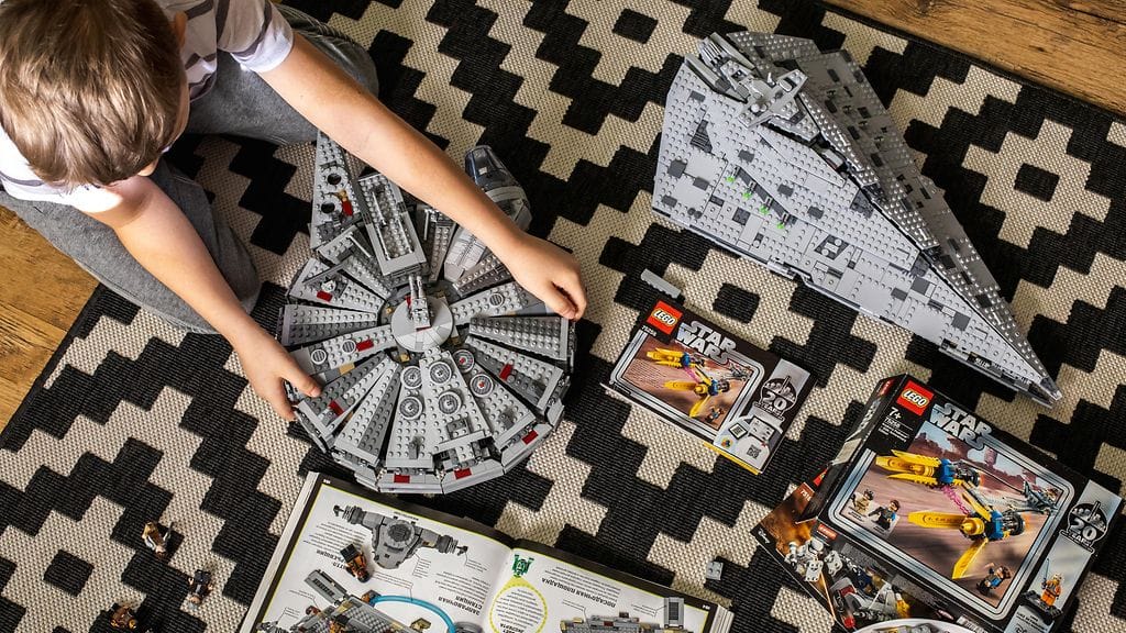 Esimerkiksi Star Wars -aiheisia Legoja keräillään. Kuvituskuva.