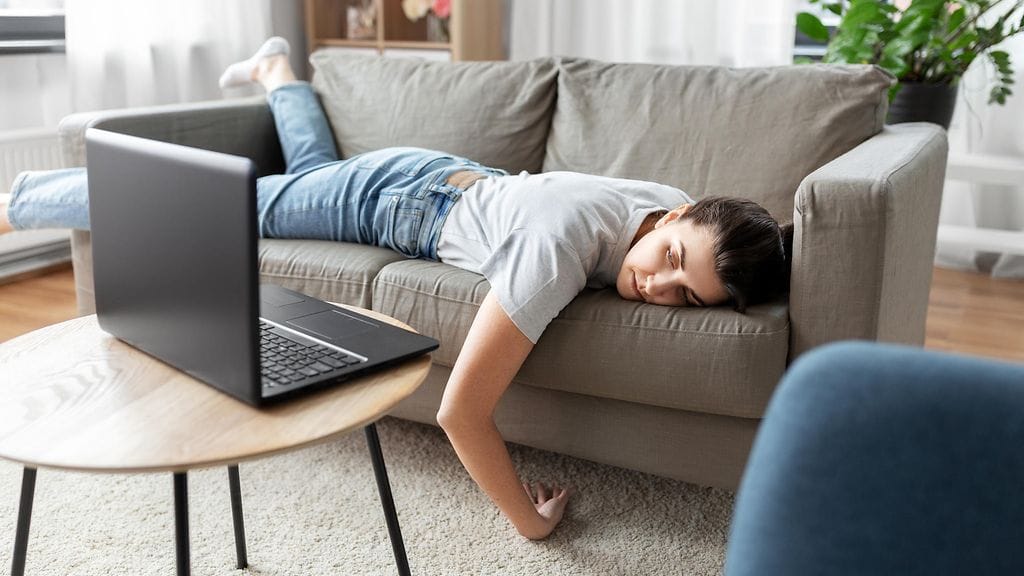 Uupunut työntekijä