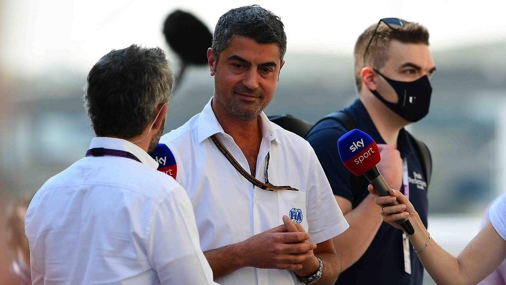 Michael Masi Abu Dhabin GP:ssä.