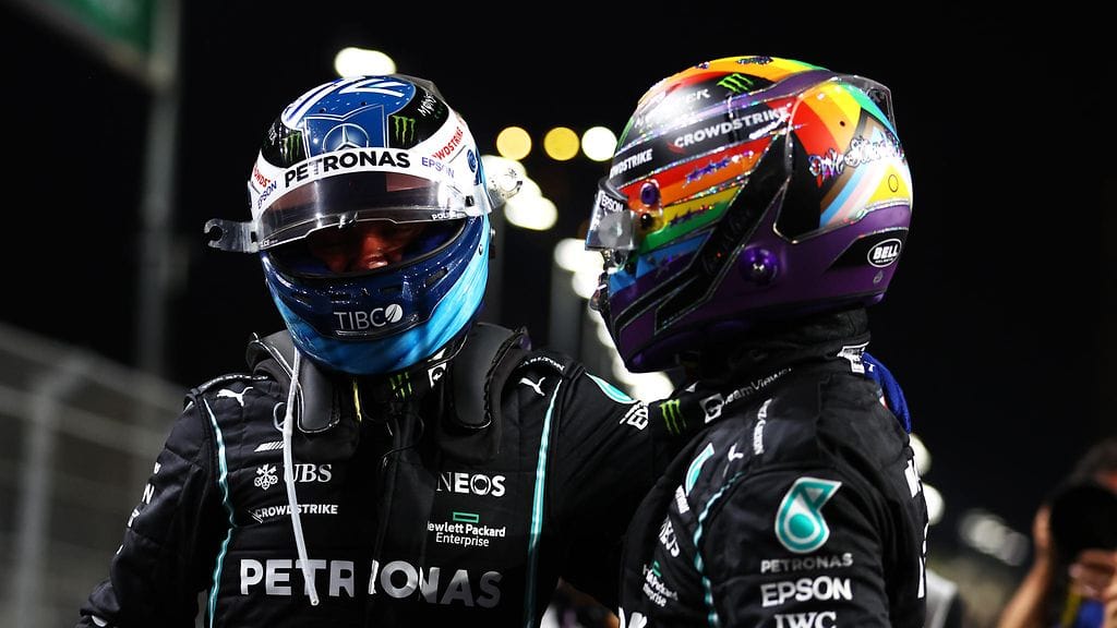 Valtteri Bottas ja Lewis Hamilton tekivät hyvää jälkeä Mercedeksellä, mutta viimeisessä kisassa suomalainen ei pystynyt auttamaan tallikaveriaan.