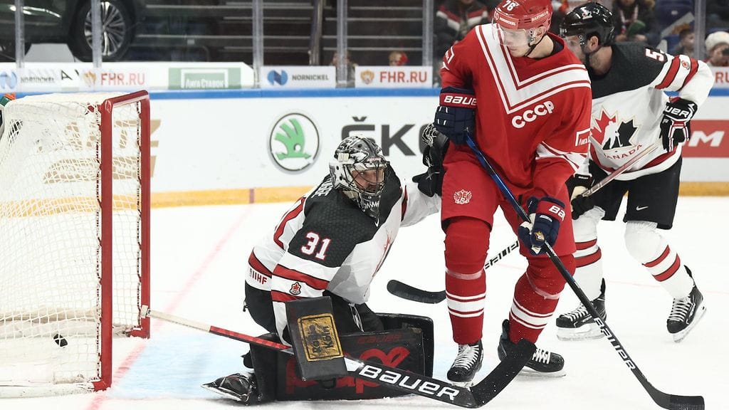 Venäjä löi Kanadan.