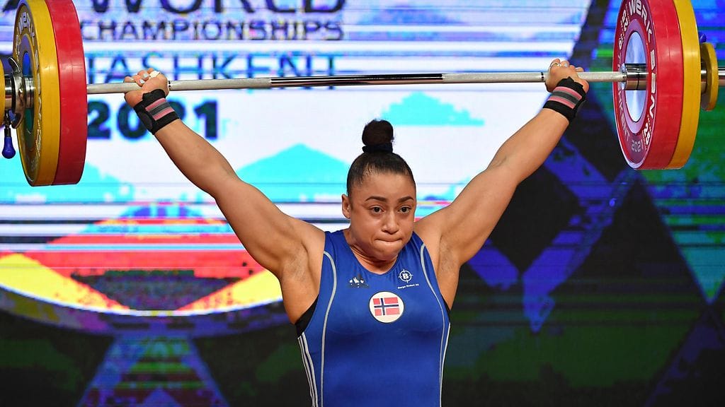 Solfrid Koanda voitti painonnoston MM-kultaa Uzbekistanissa.
