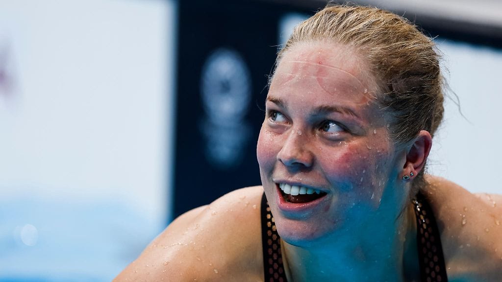 Fanny Teijonsalo onnistui erinomaisesti osuudellaan vapaauinnissa.