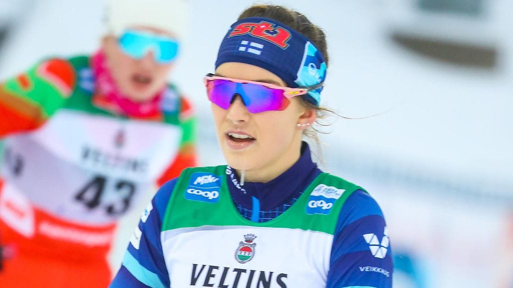 Jasmin Kähärä sijoittui Jasmi Joensuun parina neljänneksi.