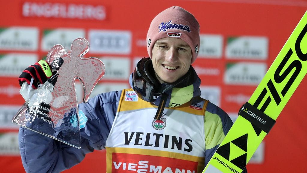 Karl Geiger voitti Engelbergissä.