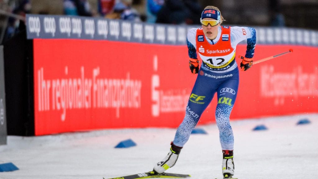 Jasmi Joensuu jäi lauantain henkilökohtaisessa sprintissä puolivälierävaiheeseen.