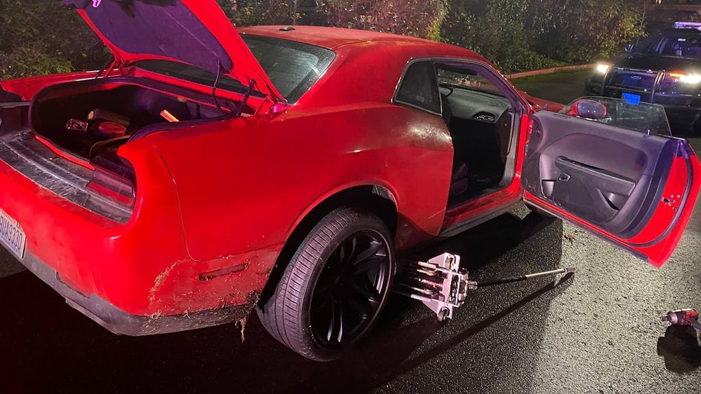 Tällä kertaa pakoauton potentiaali jäi hyödyntämättä.