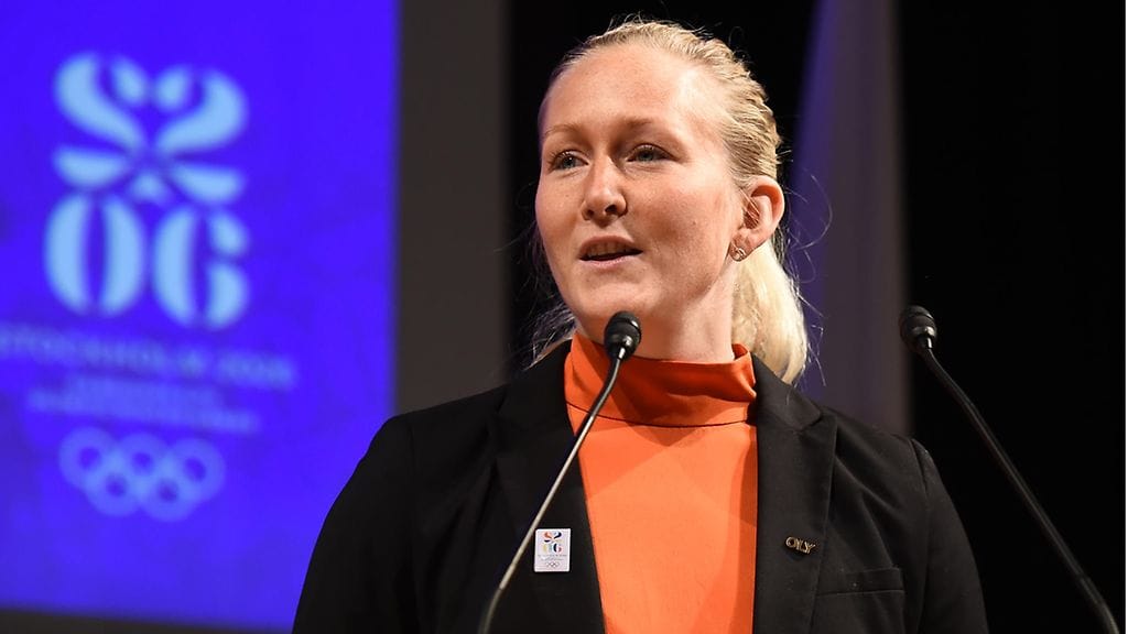 Kim Martin Hasson voitti urallaan olympiahopeaa sekä -pronssia.