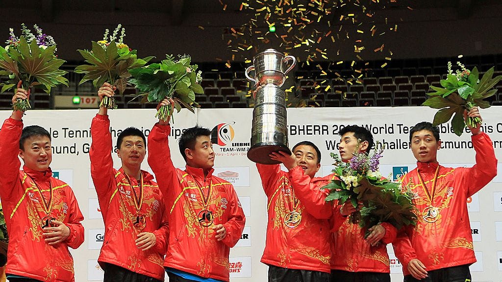 Kiina on pöytätenniksen valtiasmaa.