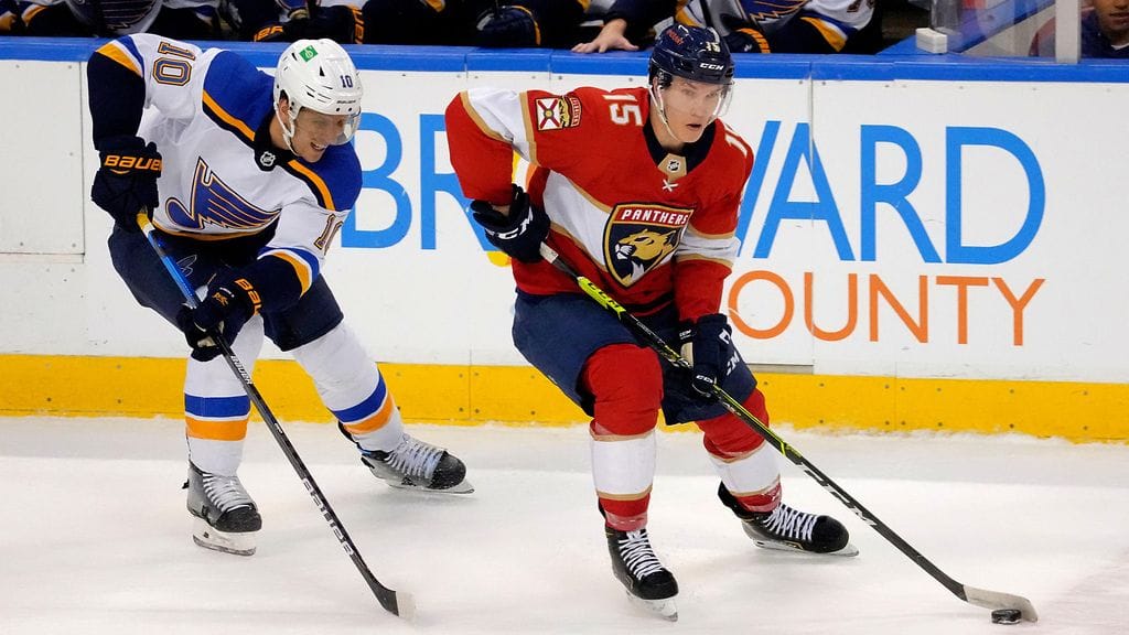 Florida Panthersin Anton Lundell elää unelmaansa Pohjois-Amerikassa.