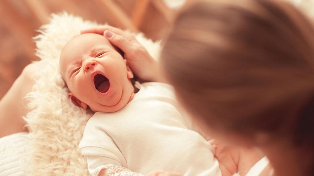 äiti, vauva, unettomuus
