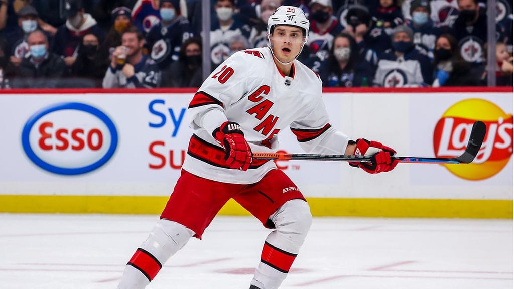 Sebastian Aho on Carolina Hurricanesin syömähammas.