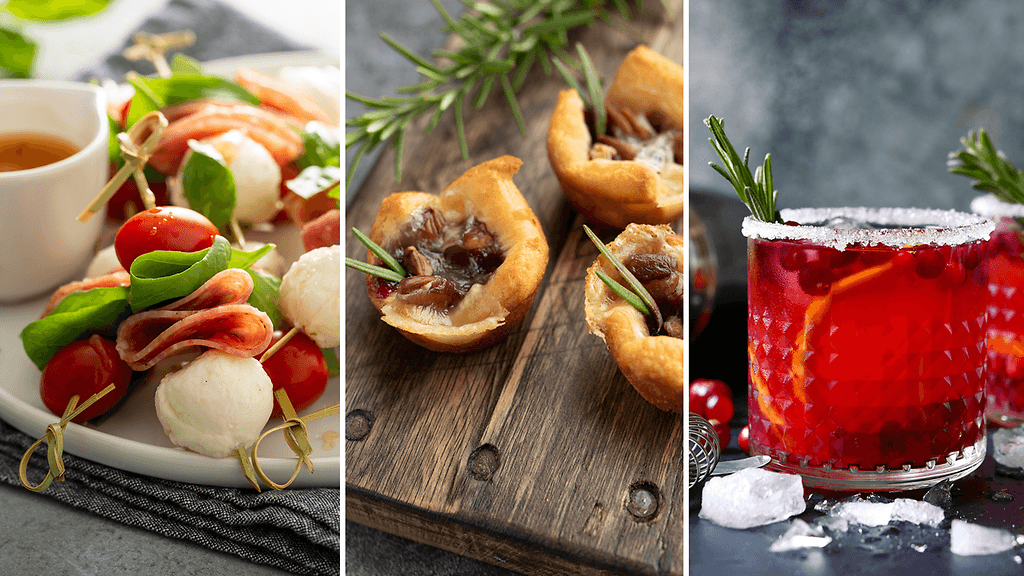 Suolaista, makeaa ja raikasta uudenvuoden juhliin!