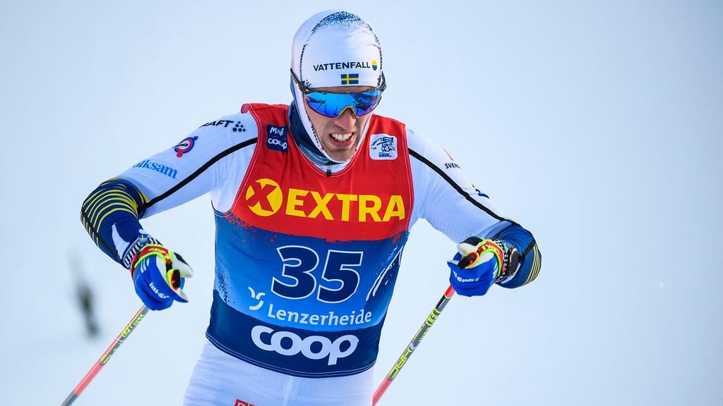 Calle Halfvarsson karsiutui karvaasti jatkosta puolivälierissä. Arkistokuva.