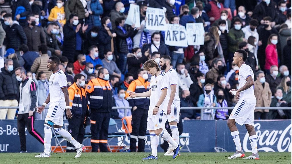 Real Madridin 15 ottelun tappioton putki katkesi, kun se hävisi Getafelle.