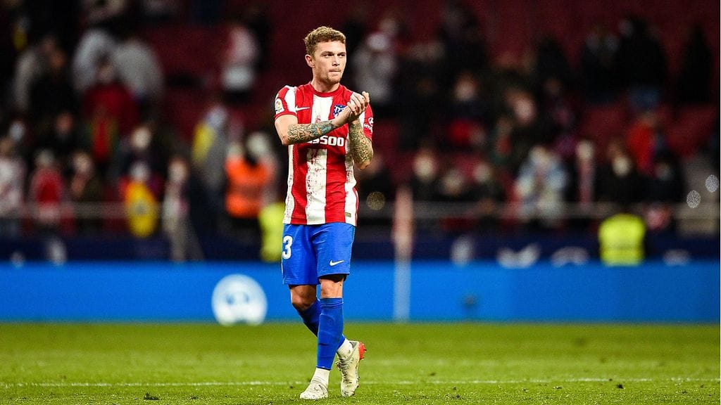 Kieran Trippier pelasi vielä Atletico Madridin paidassa tammikuun alussa Rayo Vallecanoa vastaan.