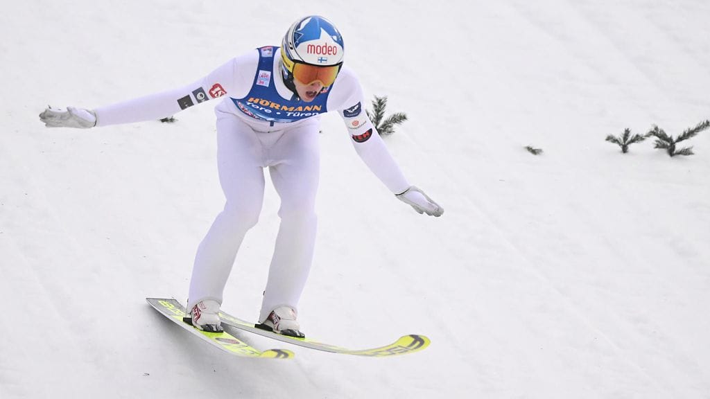 Niko Kytösaho selviytyi kilpailuun.