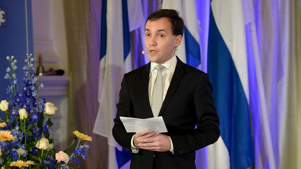 Kokoomuksen kansanedustaja Wille Rydman.