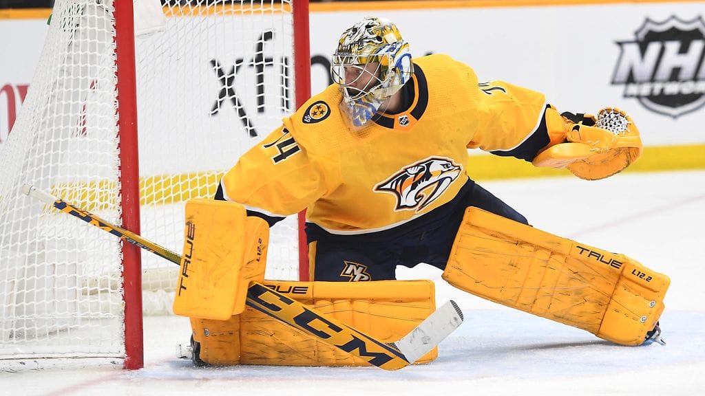 Juuse Saros pelaa upeaa kautta.