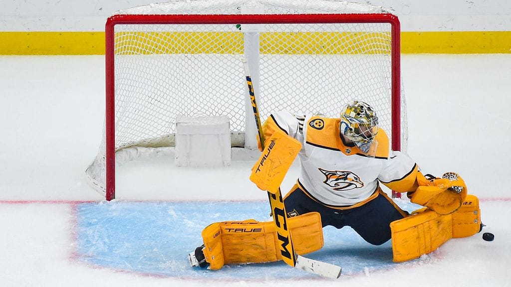 Juuse Saros on tulikuumassa vireessä NHL:ssä.