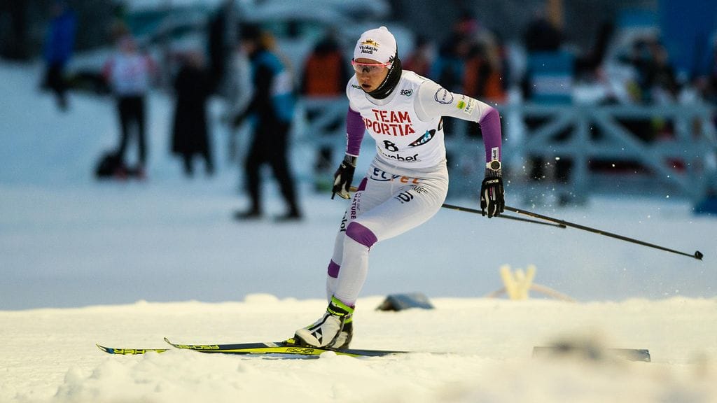 SM-hiihdoissa onnistunut Katri Lylynperä on tyrkyllä Pekingin olympialaisiin.