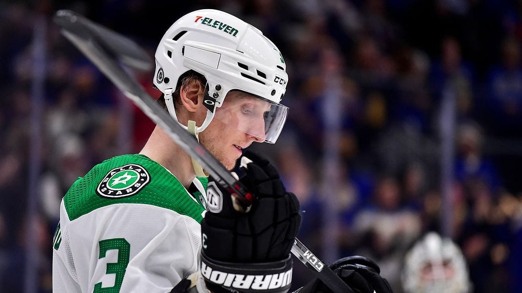 John Klingbergin tulevaisuus Dallas Starsin riveissä on epävarmaa.