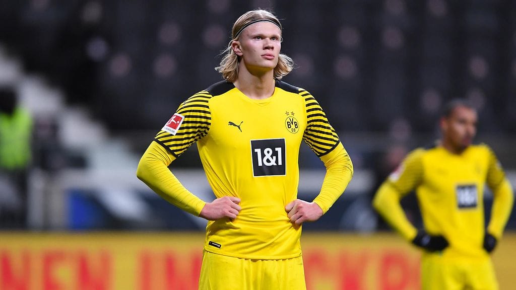 Håland on iskenyt tällä kaudella 12 ottelussa Bundesliigassa 13 maalia.