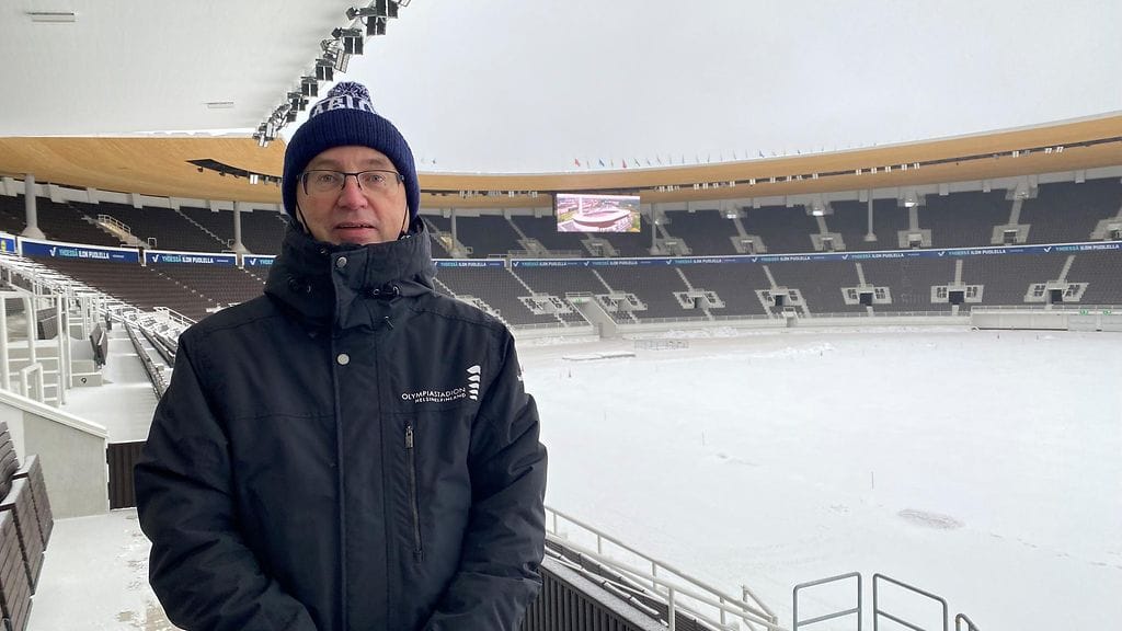 Ilkka Rautakivi, kiinteistö- ja turvallisuuspäällikkö, Olympiastadion