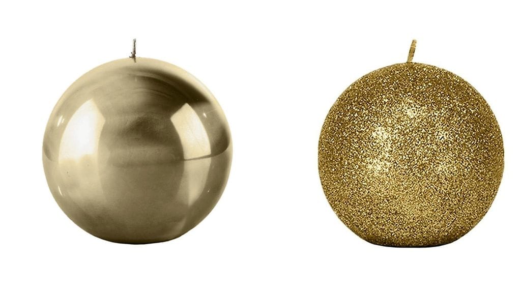 Balmuirin takaisinveto koskee Metallic- ja Glitter-pallokynttilöiden kaikkia värejä.