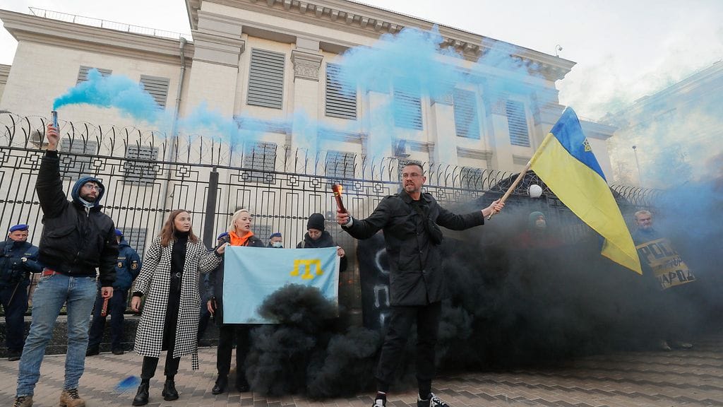 AOP Venäjä Kiova Ukraina lähetystö