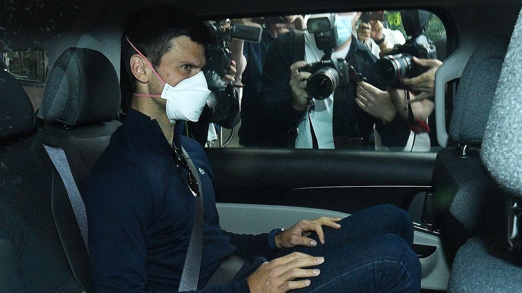 Novak Djokovic matkusti Australiasta kotiin Serbiaan.