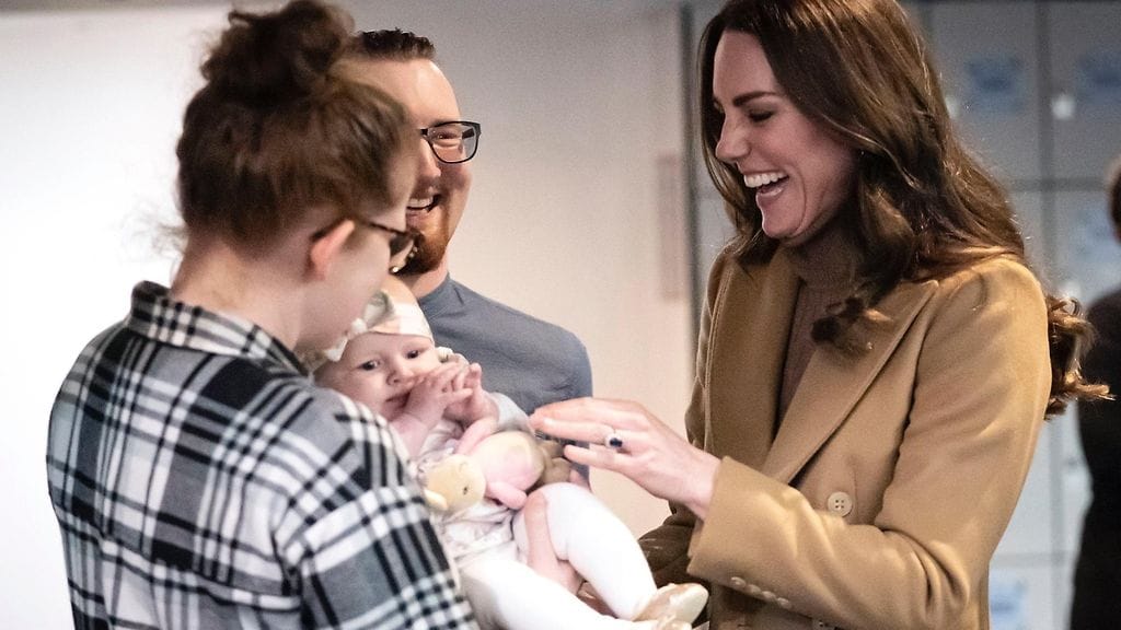 Herttuatar Catherine ja vauva