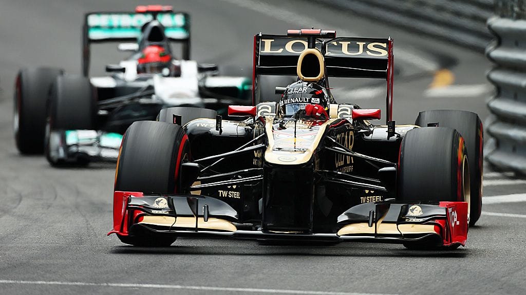 Kimi Räikkönen Monacossa.