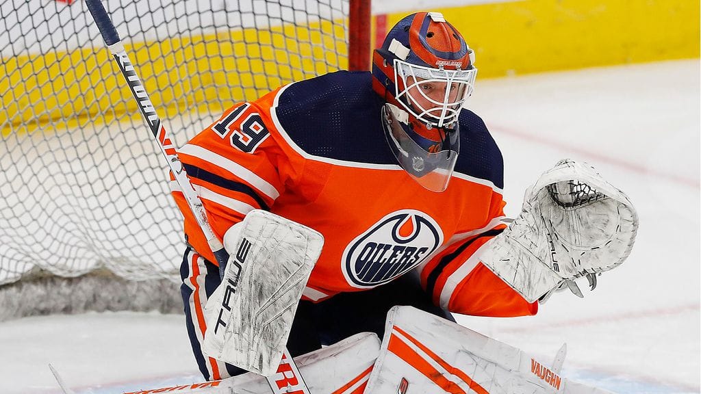 Edmonton Oilersin suomalaisvahti Mikko Koskinen ällistytti Pohjois-Amerikassa.