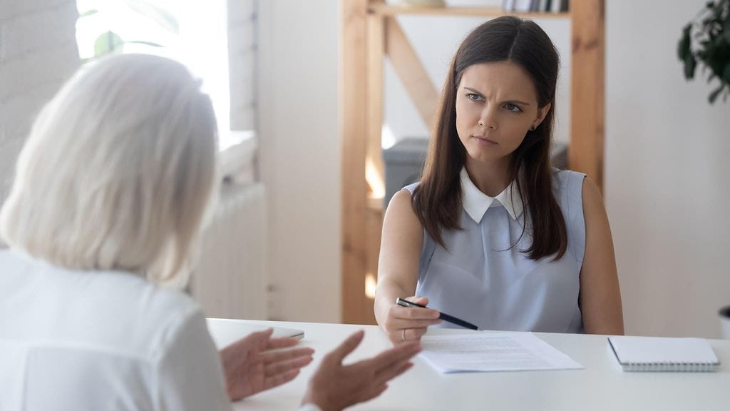 myrkyllinen työilmapiiri, työhaastattelu