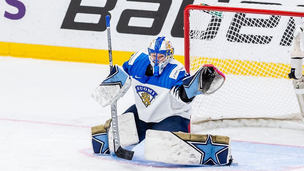 Noora Räty torjui arvokisoissa viimeksi vuoden 2019 kotikisoissa.