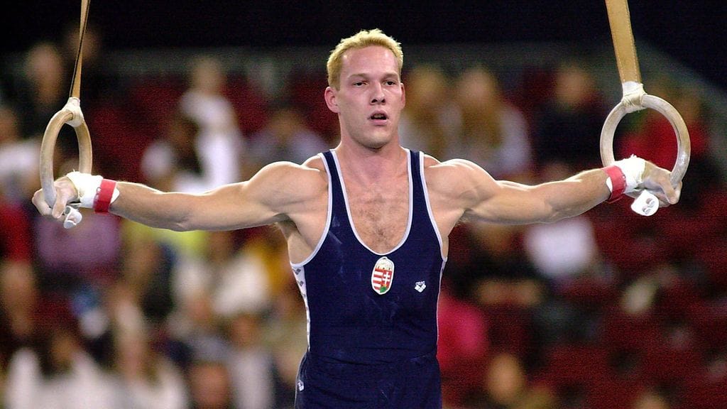 Szilveszter Csollany Sydneyn olympialaisissa vuonna 2000.