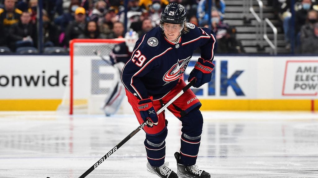Columbus Blue Jackets hamuaa Patrik Laineelta parempaa pelaamista.